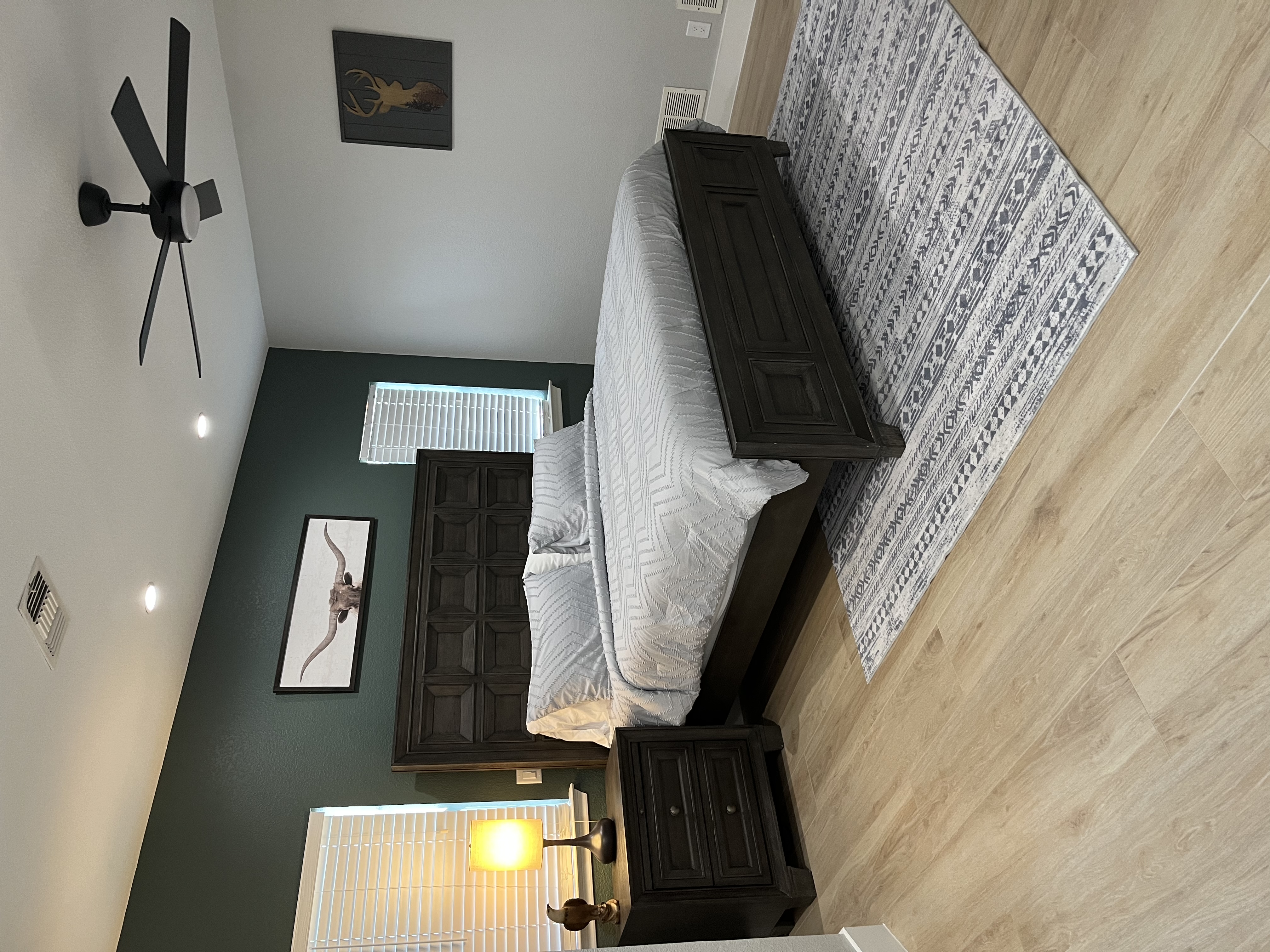 Master Bedroom view 1